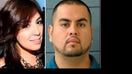 A manhunt is under way for Arnoldo Jiménez, , accused of brutally killing his bride shortly after their wedding.